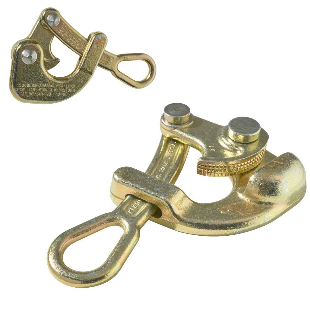 Antenalla tipo Haven Klein Tools 1604-20 de 5.000 lb para tensar cables eléctricos.