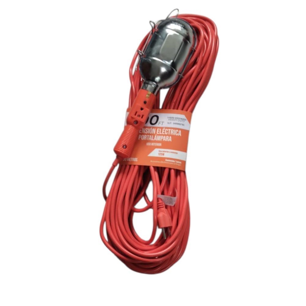 EXTENSION 14 AWG CON BOMBILLO