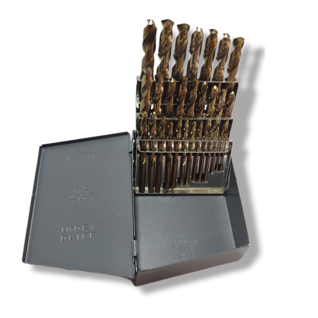 Juego de Brocas Cobalto 1/16 a 1/2 XLN para metal