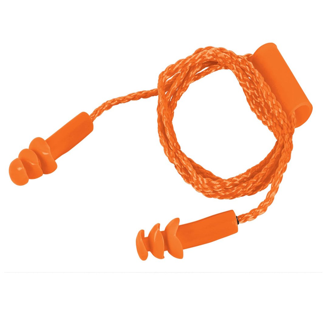 Tapones auditivos de espuma con cordón TRUPER 14223 para protección contra ruido