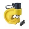 Punzonadora hidráulica CH 60 de 31 toneladas para perforar metal.