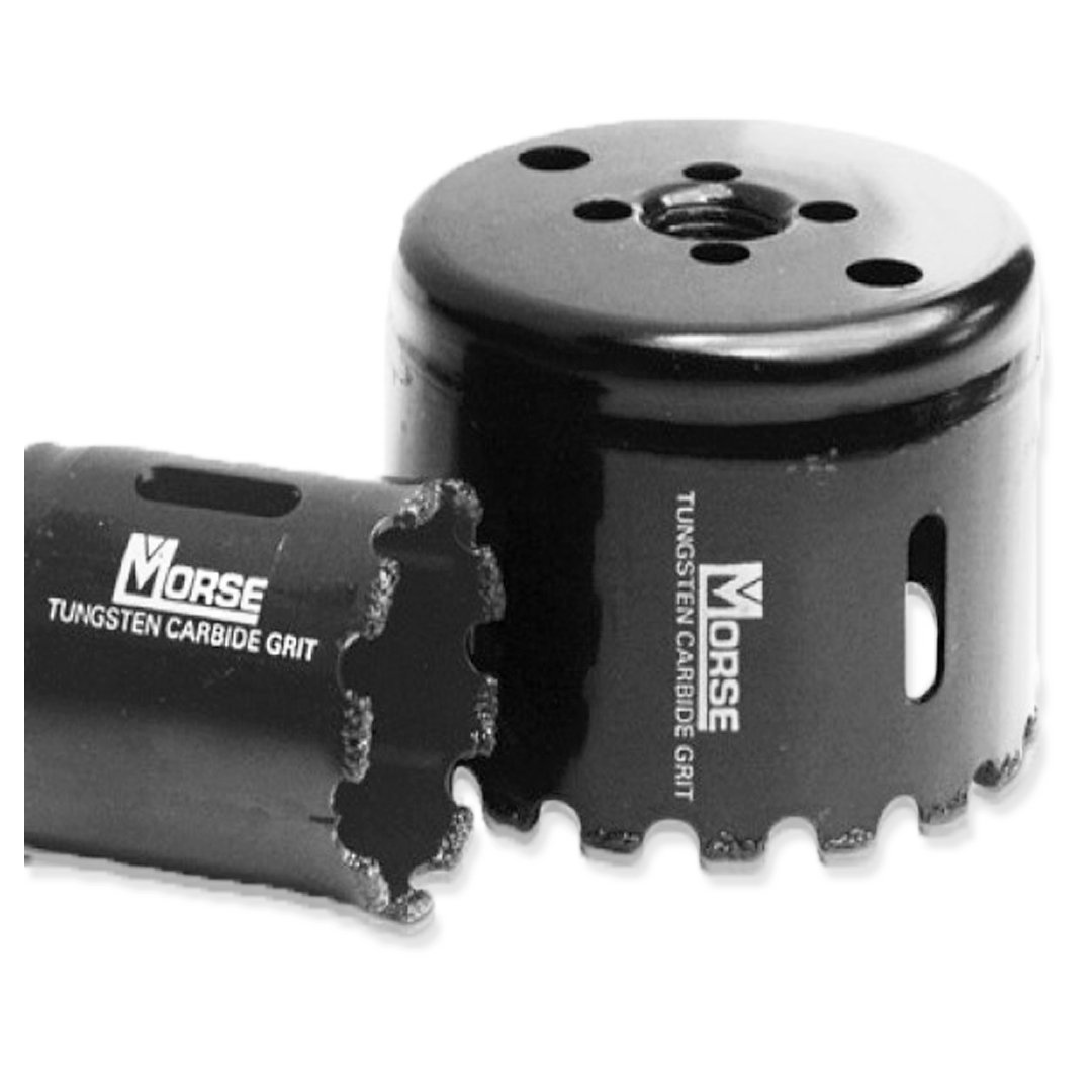 “Sierra copa de carburo de tungsteno MORSE para corte en madera, plástico y metal”