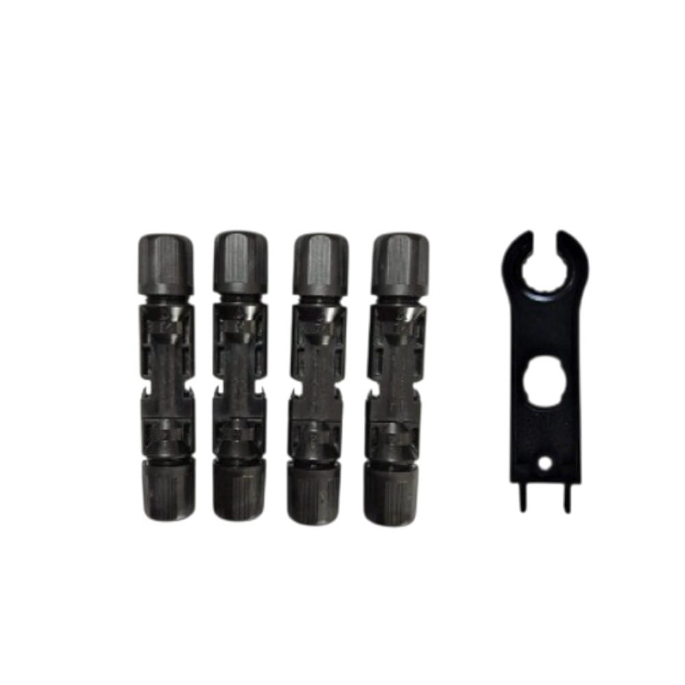 Conectores con Llave para Ponchadora MC4 bolsa de 4 unidades para instalación de paneles solares