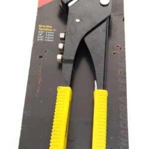Remachadora Uyustools REA003 de 11 pulgadas con 4 boquillas para remaches